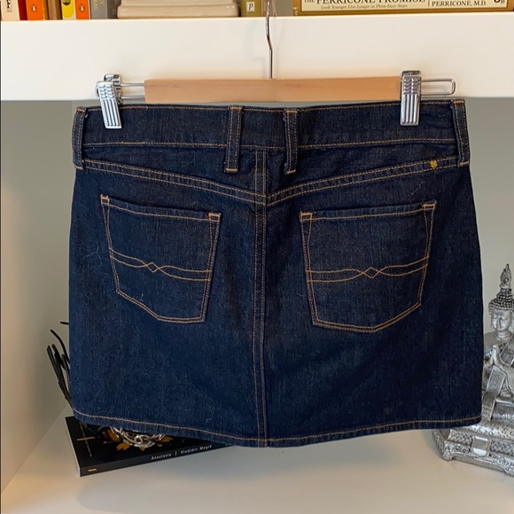 Lucky Brand Jean Blossom Mini Skirt 07124 - Picture 3 of 6